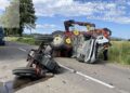 Detalii despre accidentul de la Voitinel. Autoturismul se angajase în depășirea tractorului