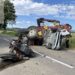 Detalii despre accidentul de la Voitinel. Autoturismul se angajase în depășirea tractorului