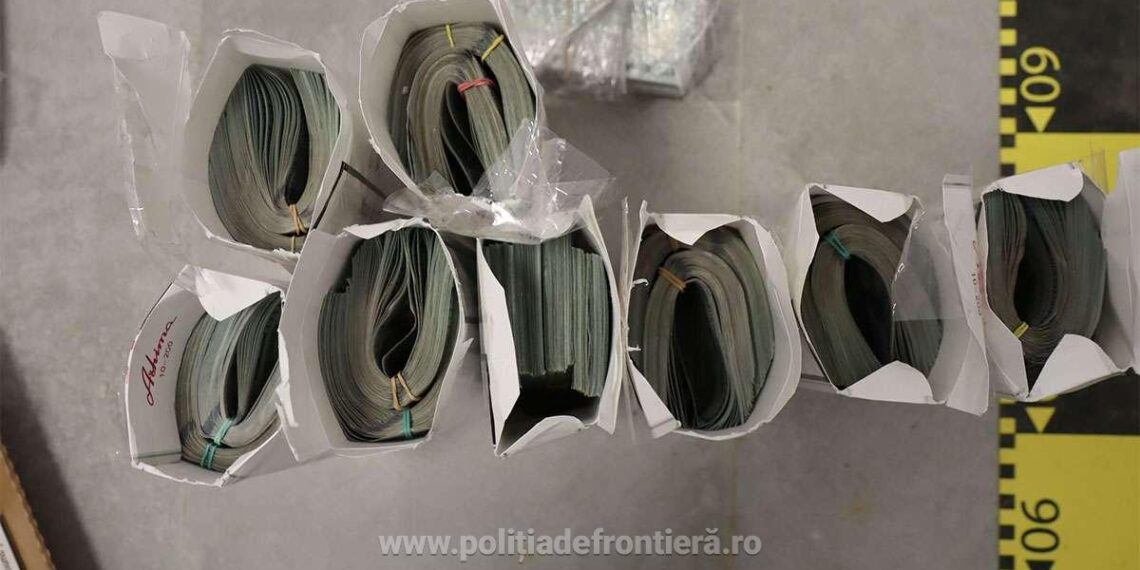 Captură impresionantă la frontiera cu Ucraina! 580.000 de dolari ascunși în cartușe de țigări