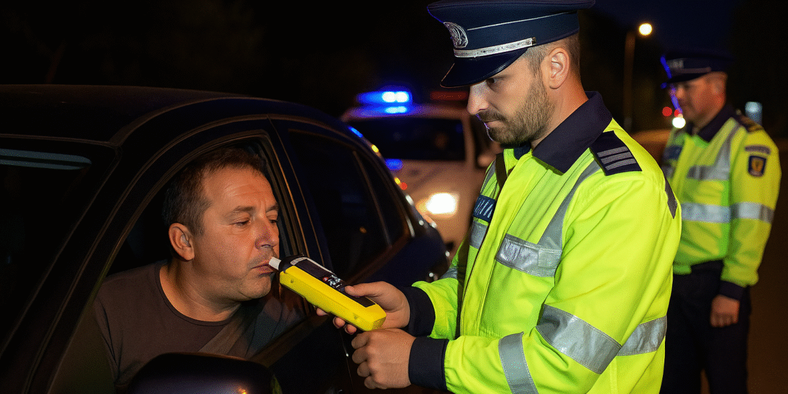 Bețivi la volan, trași pe dreapta în plină zi pe străzile din Suceava. Doi șoferi au fost prinși de polițiști cu alcoolemii de peste 0,50 mg/l