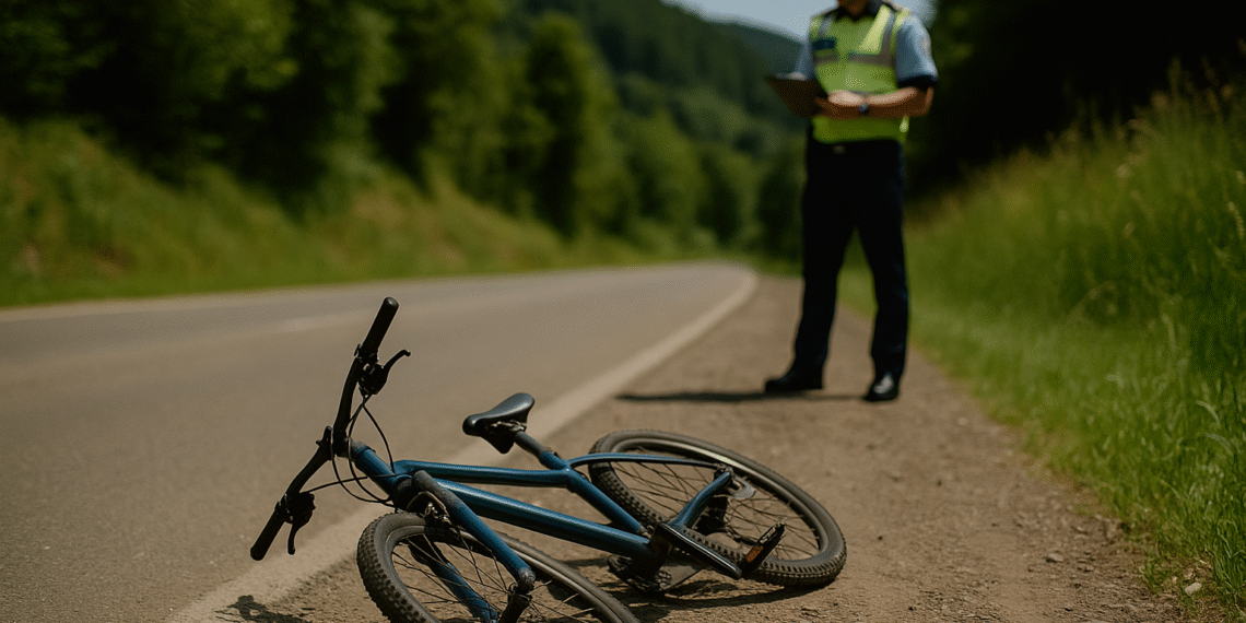 Un biciclist cu 1,21 mg/l alcool pur în aerul expirat a ajuns la spital după ce a căzut cu bicicleta pe raza localității Mănăstirea Humorului
