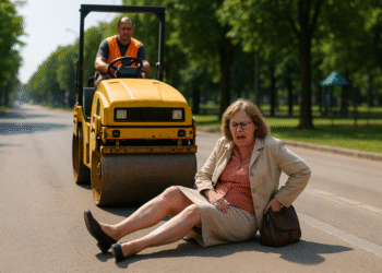 Femeie lovită de un cilindru compactor în apropierea parcului „Bebelușul” din Suceava