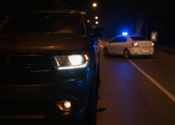 S-a urcat băut la volanul unui Dodge și a fost tras pe dreapta la 4 dimineața, în Vicovu de Sus