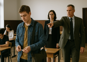 Elev din Câmpulung Moldovenesc, eliminat din examenul de bacalaureat pentru o fițuică