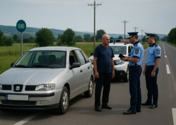 Condamnat la închisoare cu suspendare, prins la volanul unei mașini fără permis. Individul de 60 de ani a fost reținut pentru 24 de ore