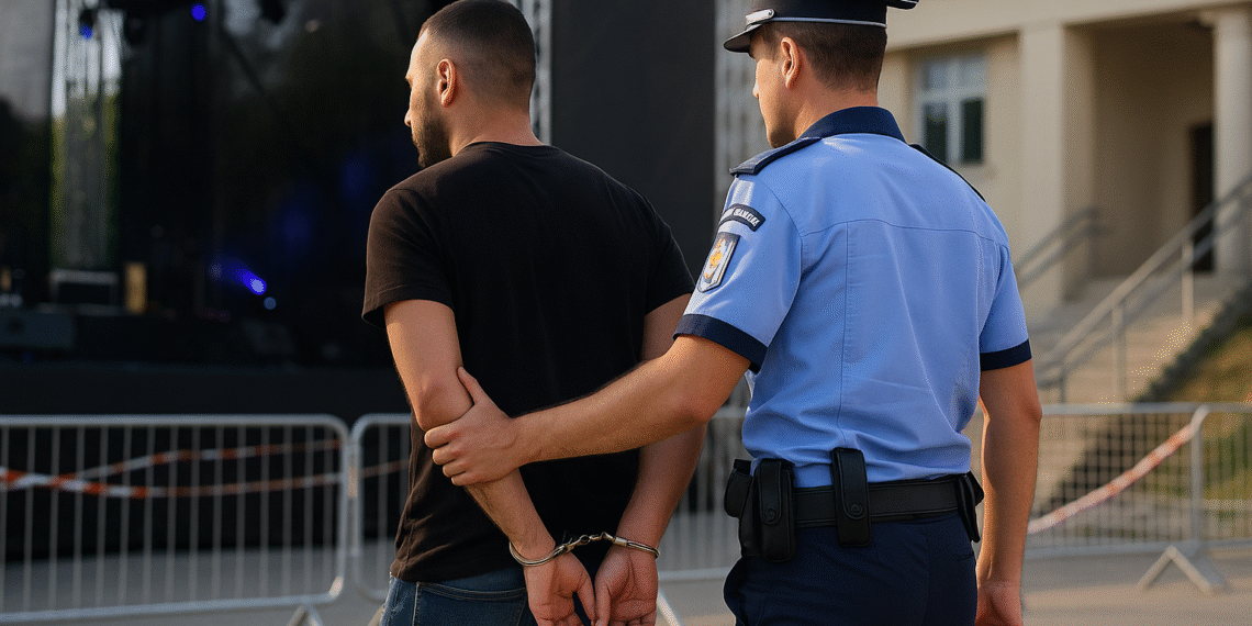 A venit la distracție și-a ajuns în penitenciar! Hoț urmărit național, prins la Zilele Sucevei