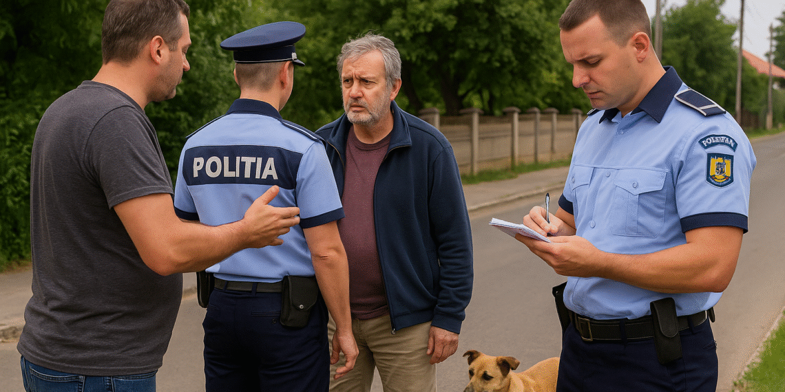 Bărbat din Liteni, amenințat de către un vecin după ce a sărit în ajutorul unui câine maidanez