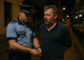 Bărbat imobilizat, încătușat și internat la Psihiatrie, după ce i s-a urcat băutura la cap și a amenințat un trecător la 4 dimineața, în centrul Sucevei