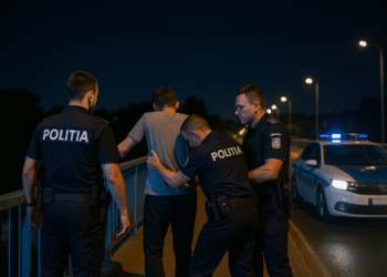 Tentativă de suicid pe podul din zona Bazar Suceava, în toiul nopții. Tânărul venise de la Prelipca, supărat că s-a certat cu mama și fratele