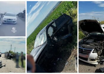 Detalii despre accidentul rutier din Cotu Dobei, unde două șoferițe au fost implicate. Una dintre ele s-a angajat într-o depășire kamikaze, iar patru persoane au ajuns la spital