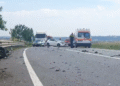 Detalii despre accidentul din zona „Zidul Morții”, unde a fost activat Planul Roșu. O șoferiță începătoare a pătruns pe contrasens și a lovit o mașină în care se afla o familie cu șase copii