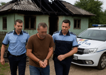 Un bărbat care i-a dat foc casei mamei sale a fost reținut pentru 24 de ore