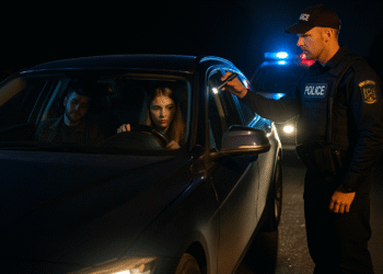 Adolescentă de 17 ani, prinsă conducând un BMW în Berchișești. Iubitul, beat, în vârstă de 28 de ani, i-a dat cheile deși fata nu are permis