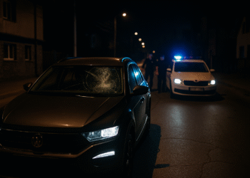 Un ”încordat” a spart parbrizul unei mașini în Burdujeni. Individul a recunoscut tot, după ce a fost prins de polițiști pe o stradă alăturată