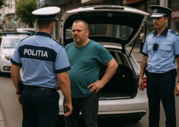 Șofer cu permisul suspendat și băut, oprit de poliție în Rădăuți pentru că avea portbagajul deschis. A refuzat să se legitimeze și să colaboreze