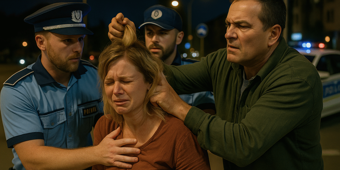 Scandal lângă sensul giratoriu din zona Orizont. Un bărbat și-a tras de păr soția, beată și recalcitrantă, pentru că refuza să meargă acasă