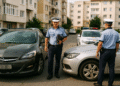 Șofer de 70 de ani din Suceava, prins băut la volan după ce a acroșat o mașină parcată