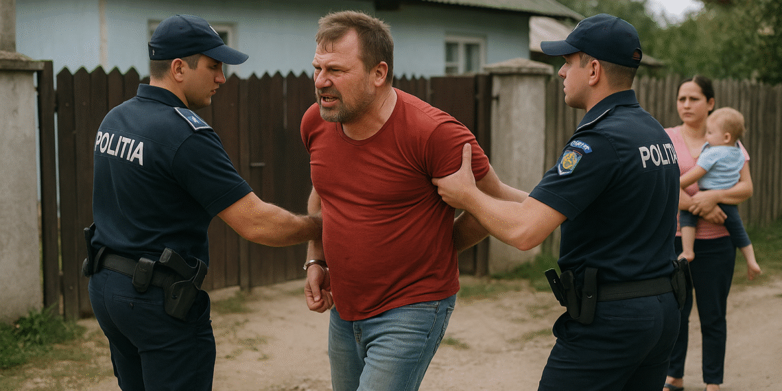 Beția și tupeul l-au trimis în cătușe la Poliție, după ce a încercat să-și gonească nevasta de acasă