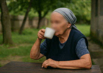 O femeie de 76 de ani din București a murit subit în timp ce își bea cafeaua în curtea casei părintești din comuna Forăști
