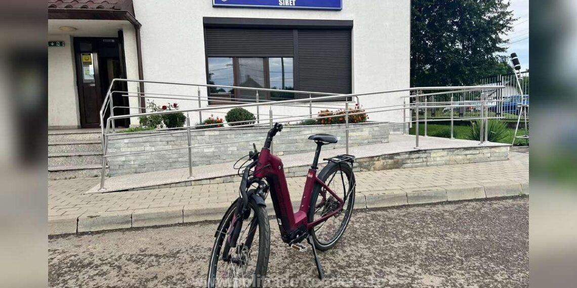 Bicicletă furată din Germania, descoperită în PTF Siret