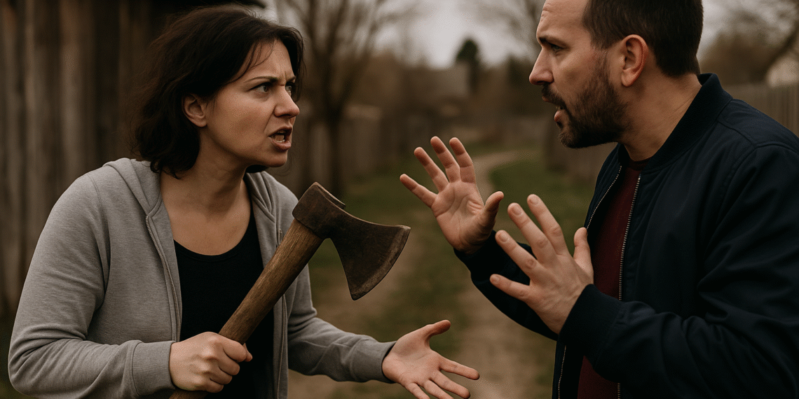 O femeie din Grămești și-a aflat pedeapsa pentru că a încălcat ordinul de protecție după ce i-a tăiat soțului un deget cu toporul