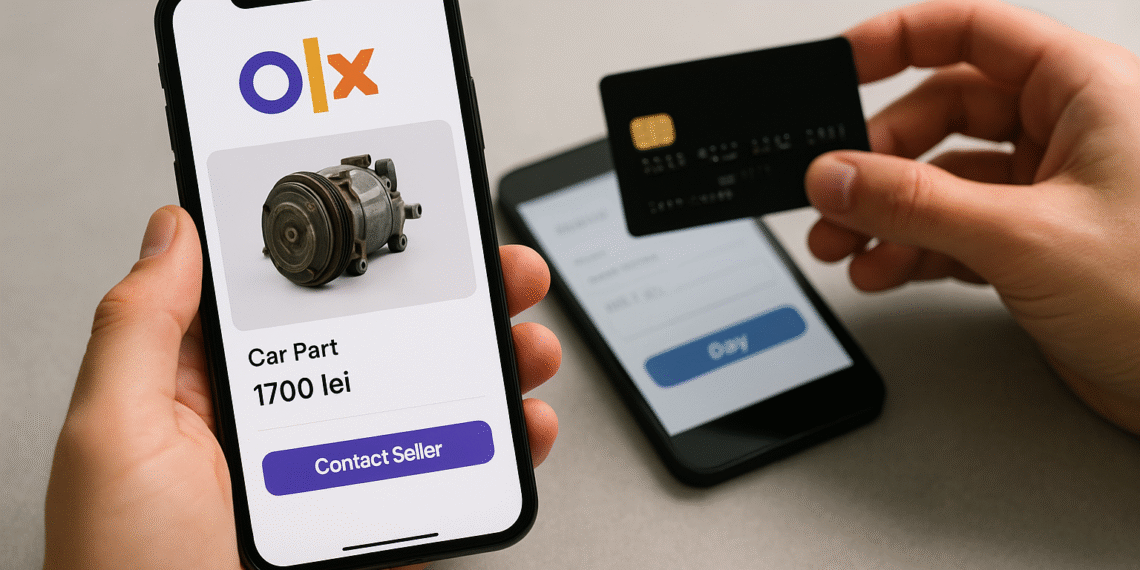 Înșelăciunile curg pe OLX. Un sucevean a fost păcălit la vânzarea unui compresor