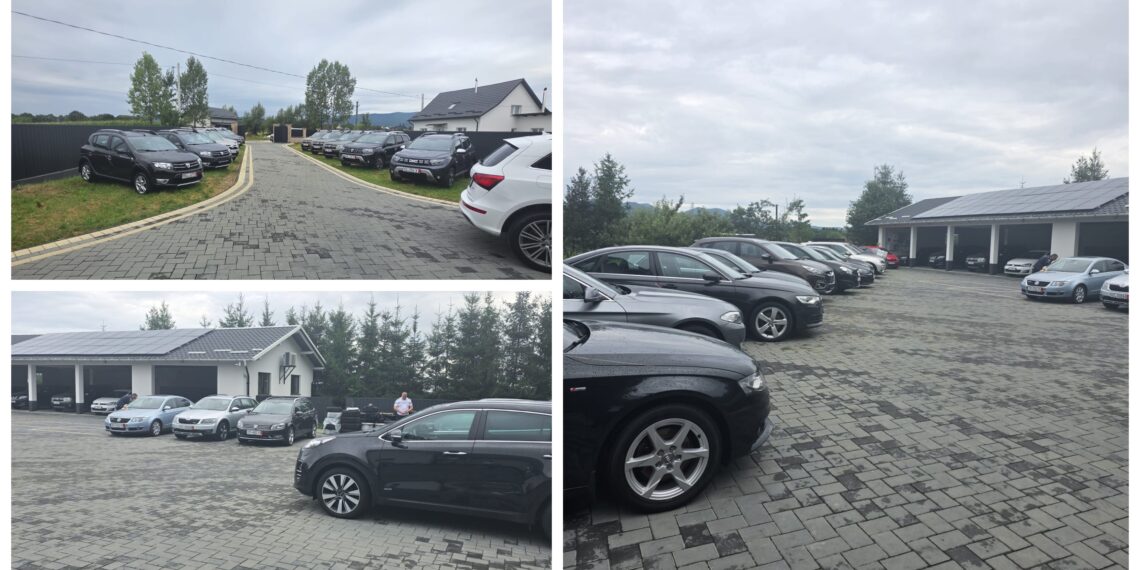 Descindere în forță la o firmă care vindea mașini second-hand în Poieni-Solca. Polițiștii au ridicat acte false, 40 de mașini, iar patronul a fost reținut pentru 24 de ore