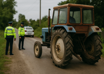 Dosar penal pentru un bărbat beat, fără permis, ITP și RCA, după ce a lovit un autoturism în Șcheia