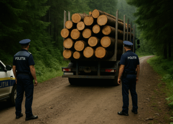 Bilanțul acțiunilor IPJ Suceava împotriva Mafiei Lemnului, în primele 6 luni din 2025. 83 de dosare penale, peste 3.300 mc de lemn confiscat și 8 vehicule indisponibilizate