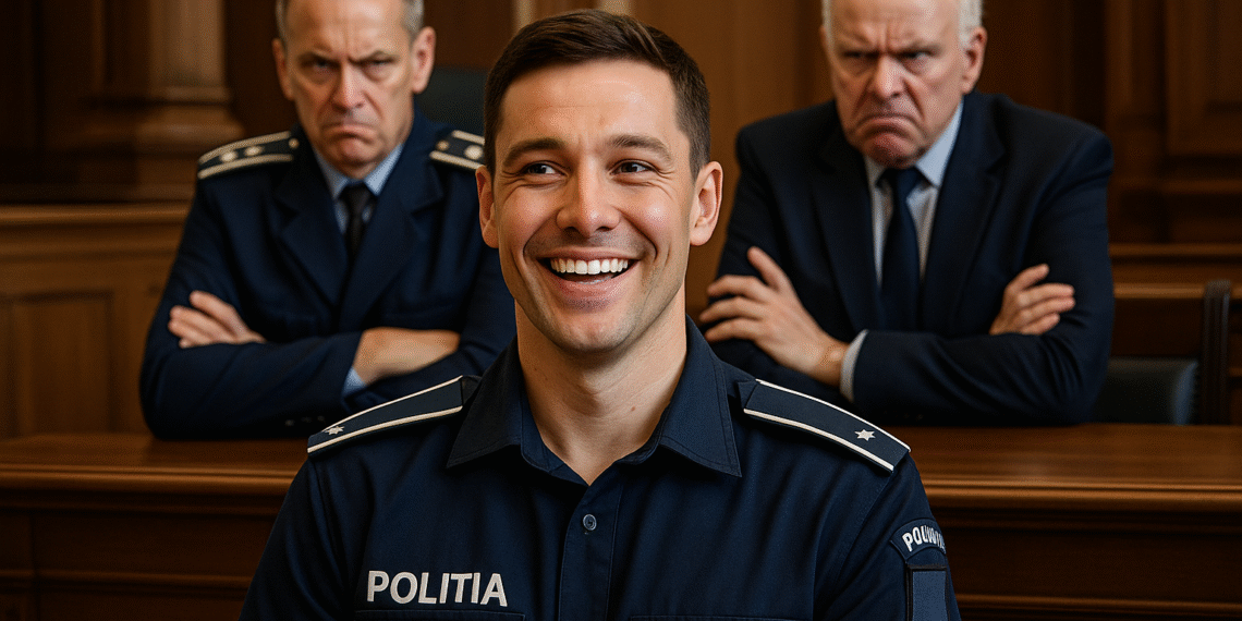 Tribunalul Suceava încurcă socotelile conducerii IPJ. Polițistul humorean, ajuns în arest după ce a fost „caftit” bine, scapă temporar de destituire. IPJ și IGPR vor să-l dea afară, acuzându-l că bea cu infractorii