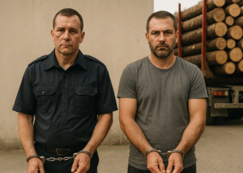 Polițist humorean ”caftit” bine, reținut în arest alături de un afacerist cu lemn, în urma unei seri încărcate cu nervi și infracțiuni. Afaceristul este anchetat în atacul polițiștilor din Broșteni care au oprit un camion ce transporta ilegal peste 20 mc de material lemnos