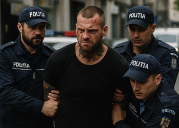 Bestie din Horodnic de Sus, săltată de pe strada Traian Vuia și arestată preventiv. Și-a bătut concubina, a atacat o persoană și a încercat să lovească un minor cu maceta în cap