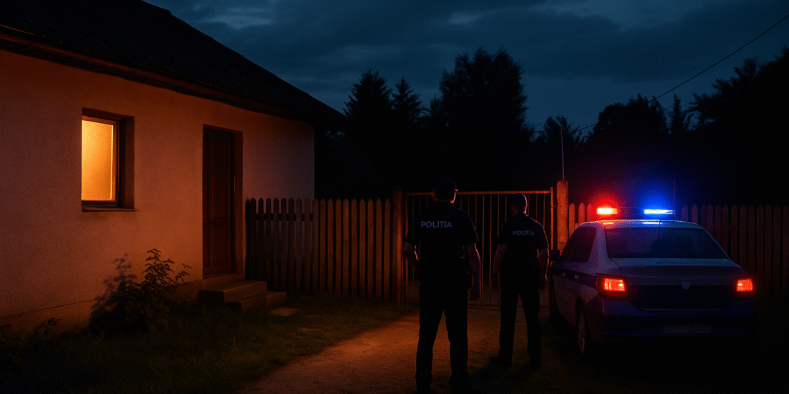 Humorean internat la Psihiatrie după ce s-a umflat în pene și a intrat cu scandal în curtea unei familii. Încordatul a fost încătușat de polițiști