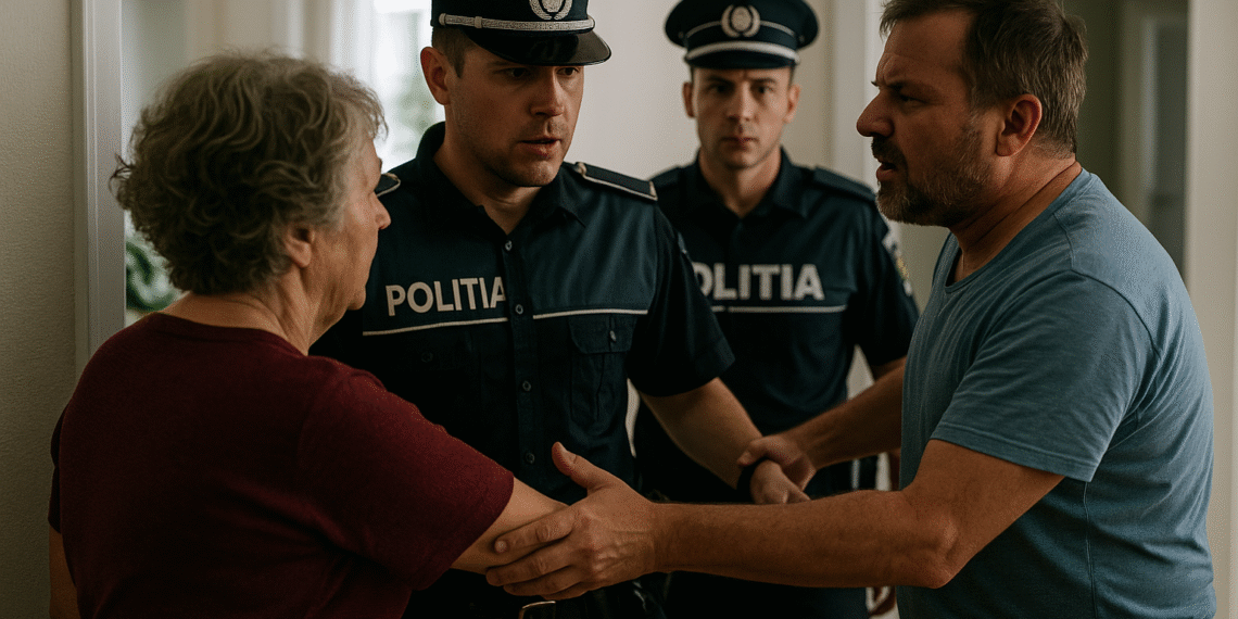După două sticle de vodcă, un sucevean și-a agresat mama și a distrus locuința. Bărbatul a fost încătușat și internat la Secția de Psihiatrie