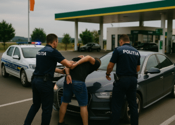 Amendă de 8.075 de lei pentru un șofer cu chef de adrenalină. S-a luat la întrecere cu polițiștii prin Rădăuți în plină după-amiază