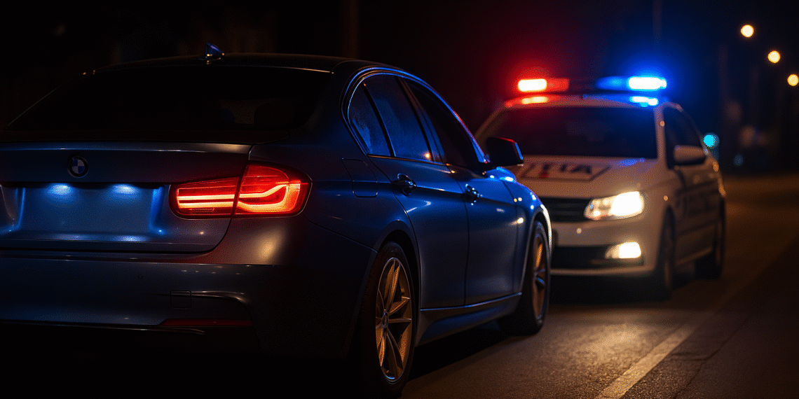 Șoferiță beată, depistată la volanul unui BMW pe Calea Obcinilor din Suceava, la 2 noaptea