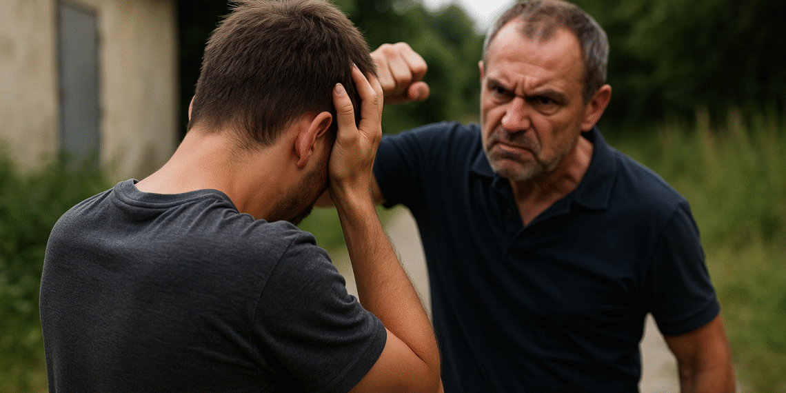 Tânăr bătut de tatăl vitreg în timp ce îl ajuta la treburile gospodărești, după ce i-a reproșat că bea prea des