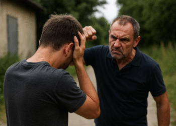 Tânăr bătut de tatăl vitreg în timp ce îl ajuta la treburile gospodărești, după ce i-a reproșat că bea prea des