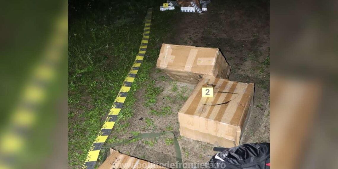 Focuri de armă, la granița cu Ucraina. Mai mulți cărăuși au abandonat 3.000 de pachete cu țigări de contrabandă și s-au făcut dispăruți