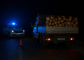 Transport ilegal de material lemnos depistat la Marginea, la un pas de pragul pentru confiscarea autoutilitarei