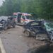 Tragic accident rutier pe raza localității Păltinoasa. O persoană și-a pierdut viața, alte trei persoane au ajuns la spital