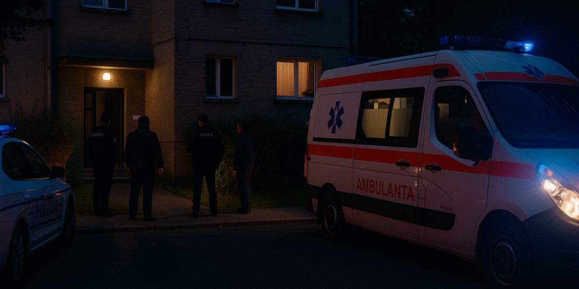 Bărbat venit din Olanda, găsit în comă într-o baltă de sânge, într-un apartament din Suceava. A încercat să-și pună capăt zilelor în locuința unui prieten