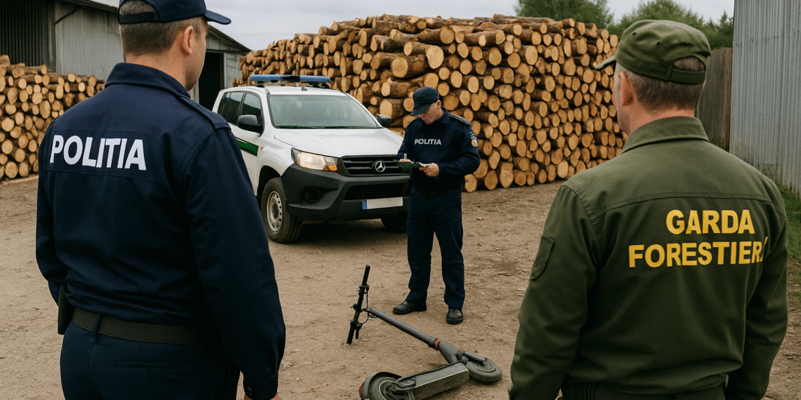 Nereguli depistate la depozitele unei firme din Iacobeni. Societatea a fost amendată cu 5.000 de lei și s-a dispus confiscarea valorică a cantității totale de peste 27 mc de lemn de foc