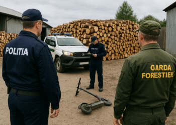 Nereguli depistate la depozitele unei firme din Iacobeni. Societatea a fost amendată cu 5.000 de lei și s-a dispus confiscarea valorică a cantității totale de peste 27 mc de lemn de foc