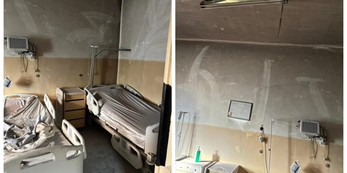 Incendiu la Spitalul din Rădăuți, provocat de un corp de iluminat defect. 11 pacienți au fost evacuați