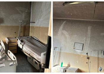Incendiu la Spitalul din Rădăuți, provocat de un corp de iluminat defect. 11 pacienți au fost evacuați