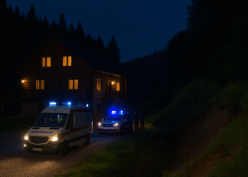 Nuntaș, ajuns la spital după ce a căzut într-o râpă de peste 10 metri