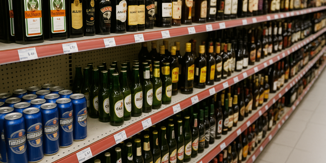 Dosar penal pentru un clujean care s-a cinstit cu Jagermeister și bere în Auchan-ul din Iulius Mall Suceava fără să plătească consumația