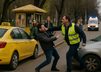 Taximetrist din zona Orizont, condamnat la închisoare suspendare pentru că a lovit un trecător care i-a încurcat planurile. Agresorul încerca să ”jupoaie” 100 de lei de la o șoferiță care i-ar fi atins mașina