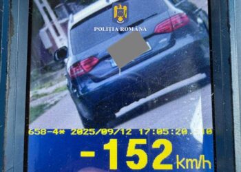 Vitezoman rămas pieton patru luni, după ce a fost prins gonind cu 152 km/h în Pătrăuți